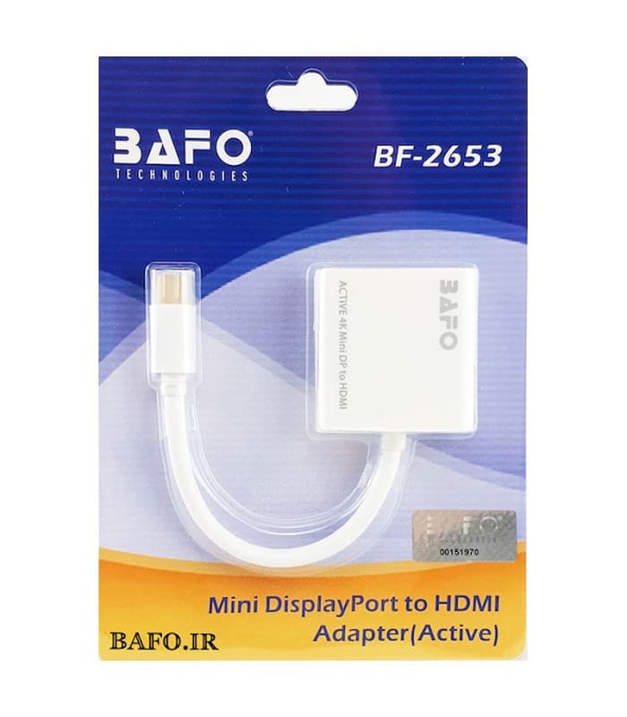 مبدل پورت Mini Display به HDMI بافو مدل BF-2653 — تصویر ۲