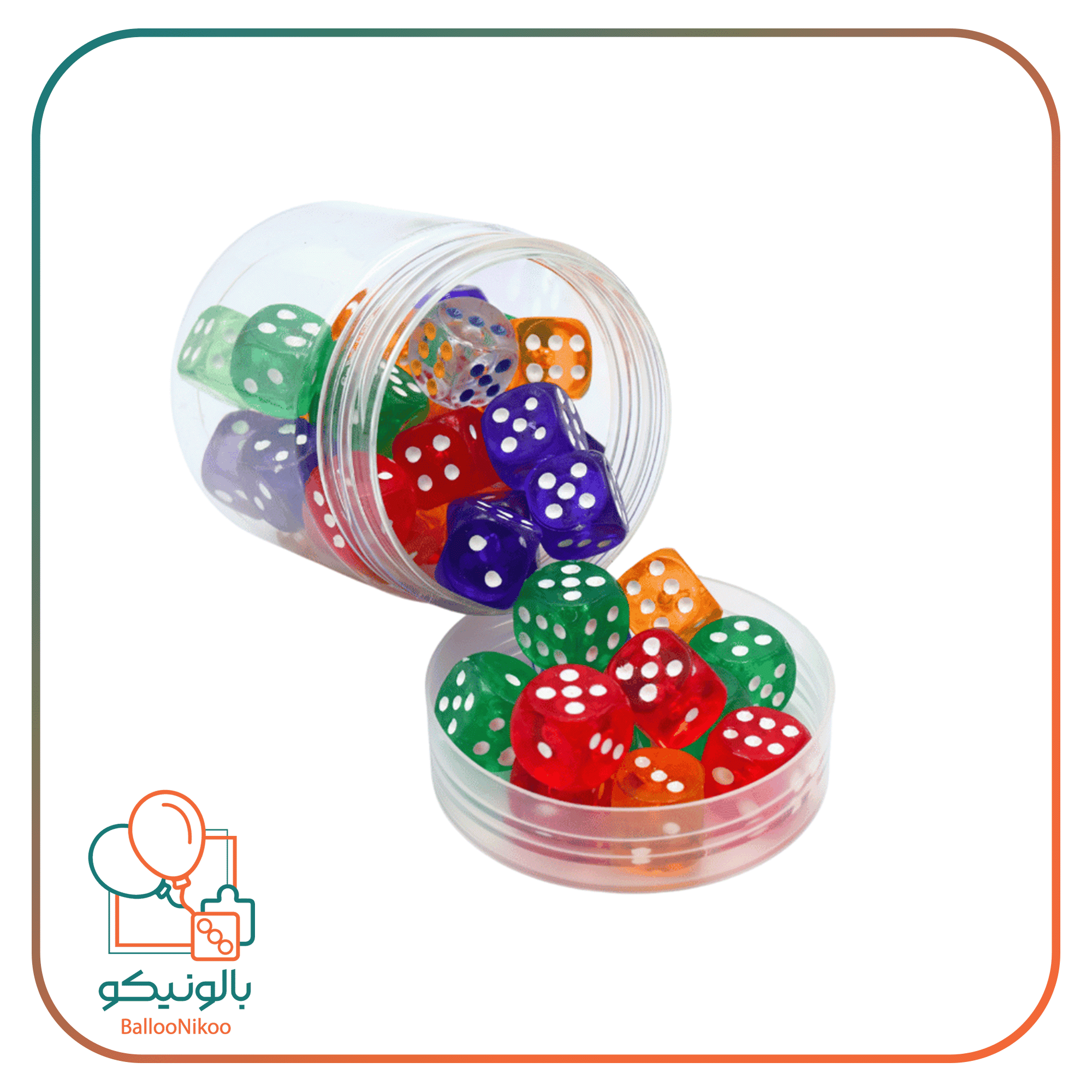 تاس ایرانی ۱۶ میل ۴۰ عددی