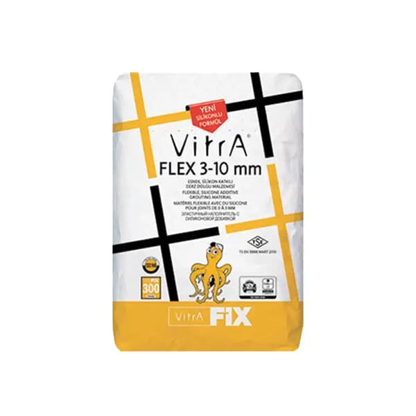 پودر بندکشی رنگ سیلور ویترافلکس(VITRA FLEX)