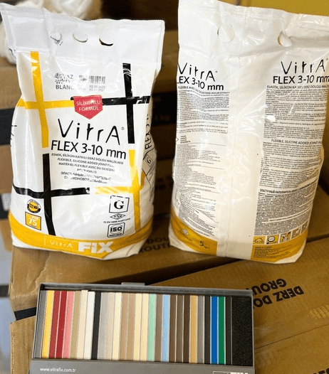 پودر بندکشی رنگ سیلور ویترافلکس(VITRA FLEX) — تصویر ۳