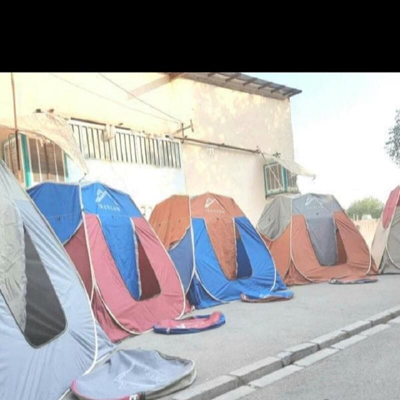 چادر مسافرتی 12 نفره مکعبی اسکتی (ضد آب و سقف عریض و فضای داخلی بزرگ و جنس برنو برزنتی) — تصویر ۵