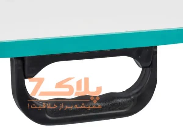 میز تحریر تاشو نشسته پایه راست سایز ۵۰×۷۰ (دسته‌دار) — تصویر ۴