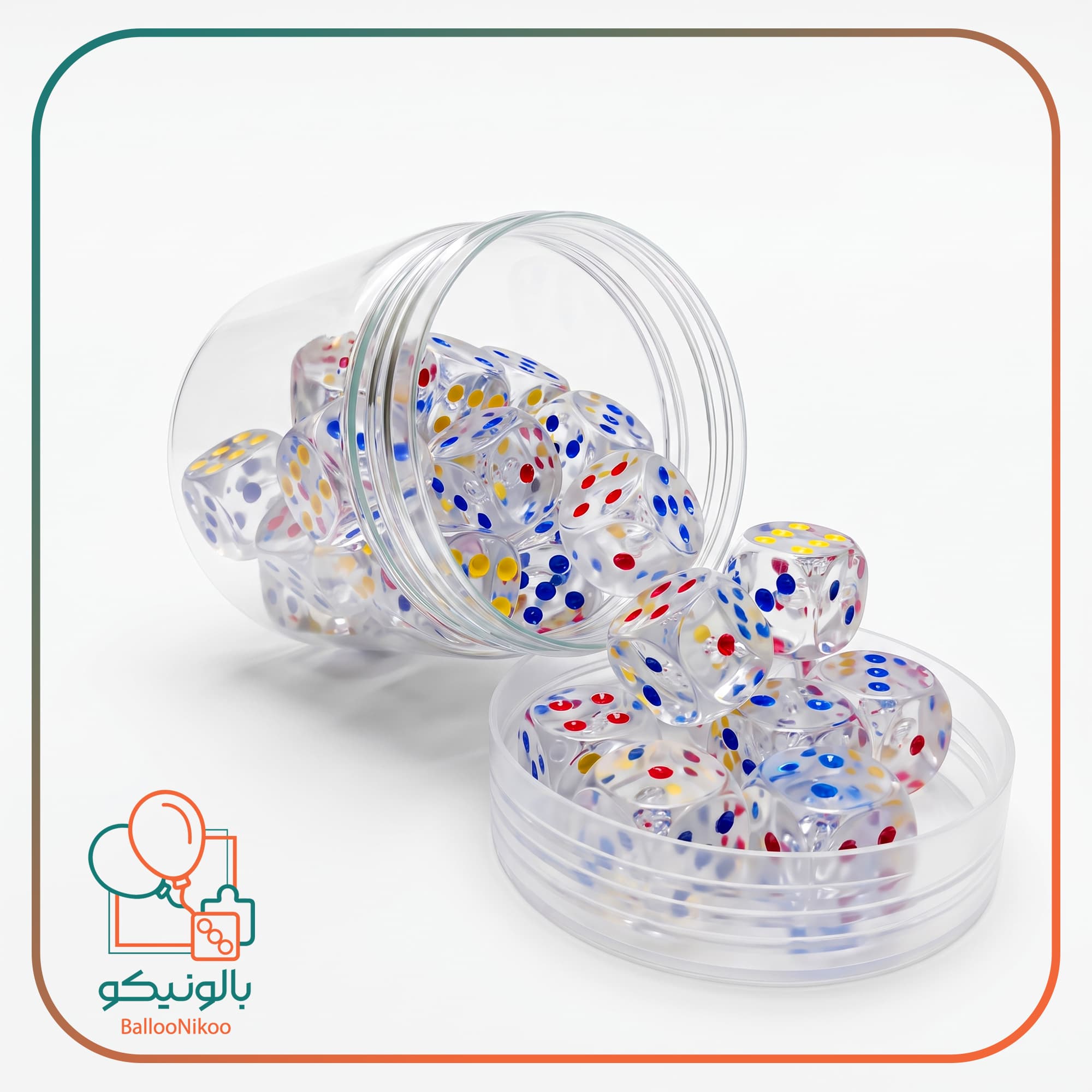 تاس ایرانی ۱۸ میل ۲۵ عددی — تصویر ۲