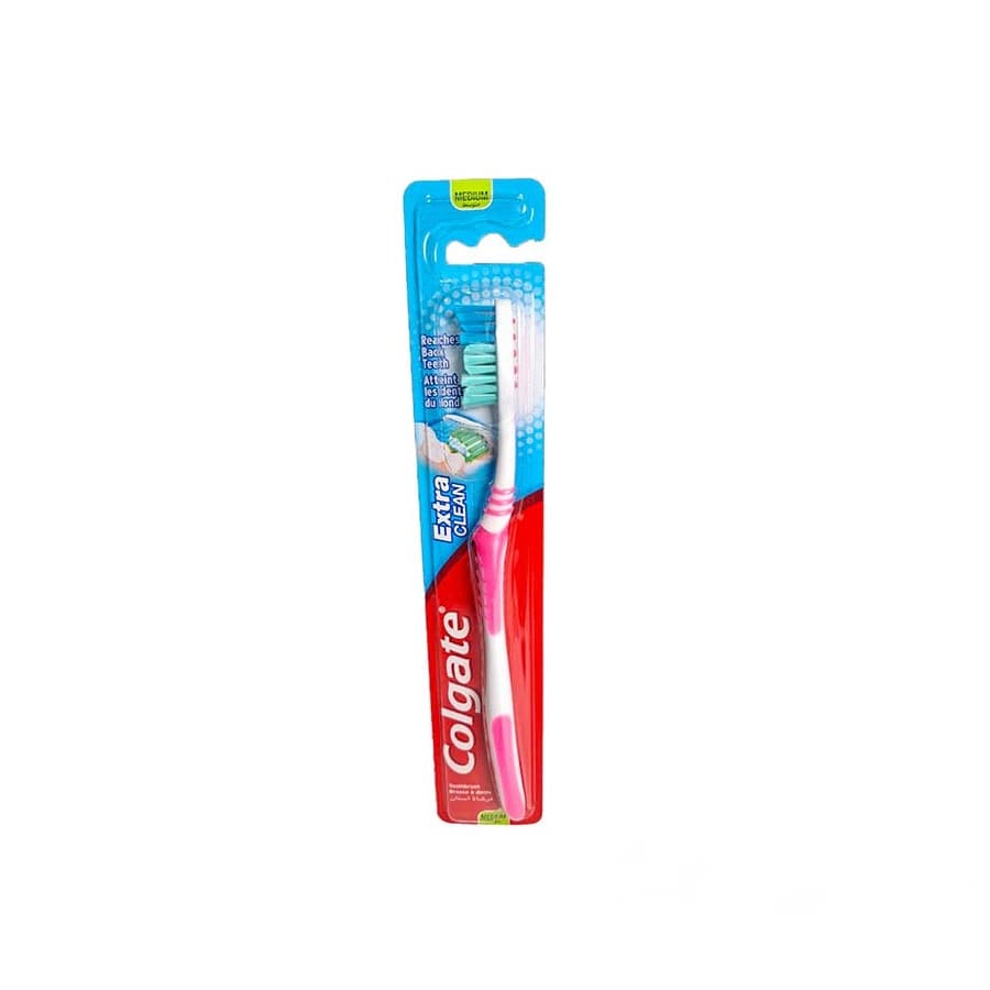 مسواك كلگيت اكسترا كلين Extra Clean با برس مديوم — تصویر ۳
