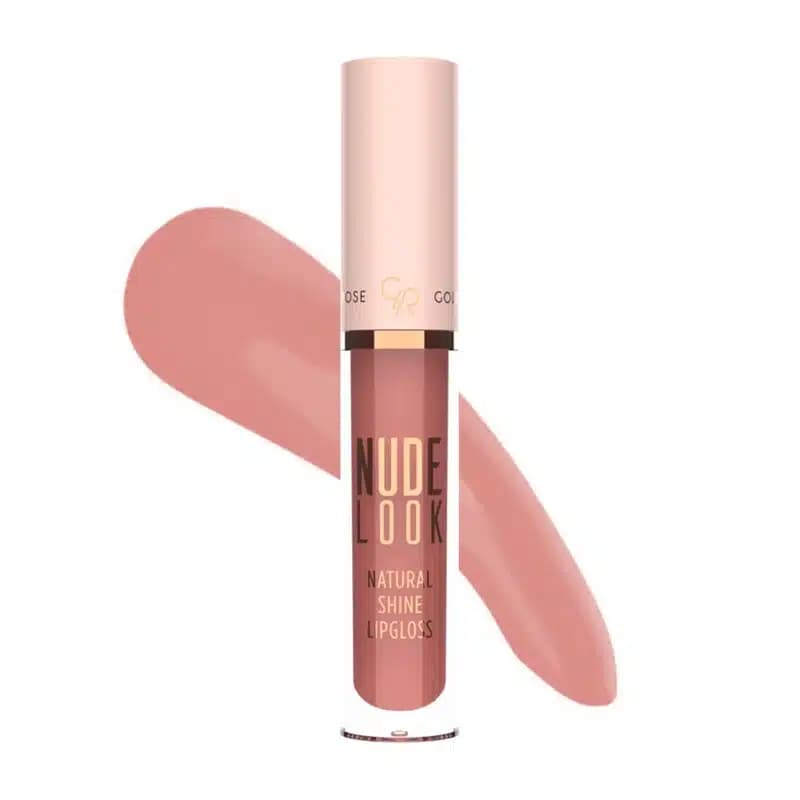 رژ لب مایع براق گلدن رز Golden Rose شماره 04 رنگ Peachy Nude