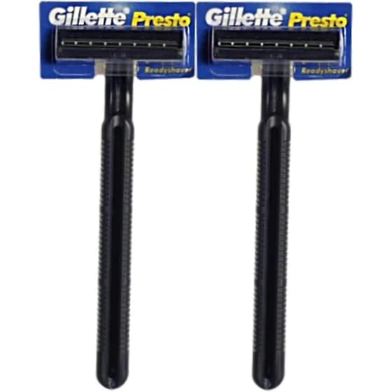 خودتراش ژیلت پریستو (Gillette Presto) دو تیغه بسته 2 عددی