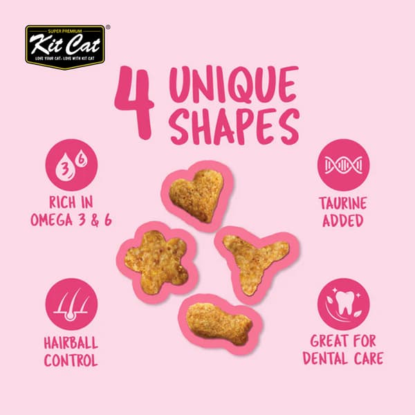 تشویقی گربه کرانچی طعم تن ماهی کیت کت kit cat وزن 60 گرم — تصویر ۶