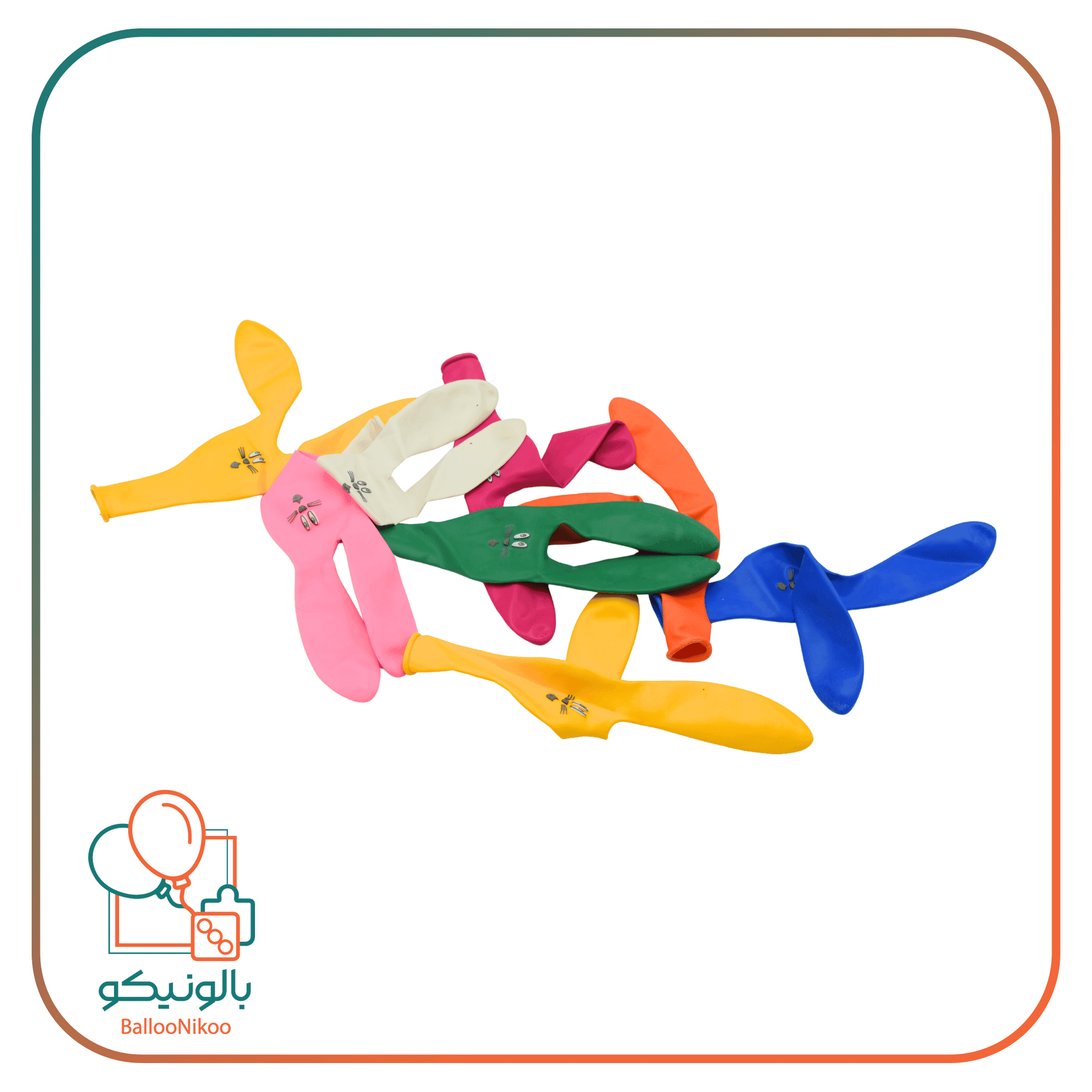 بادکنک شکلی خرگوش بزرگ تایلندی — تصویر ۳