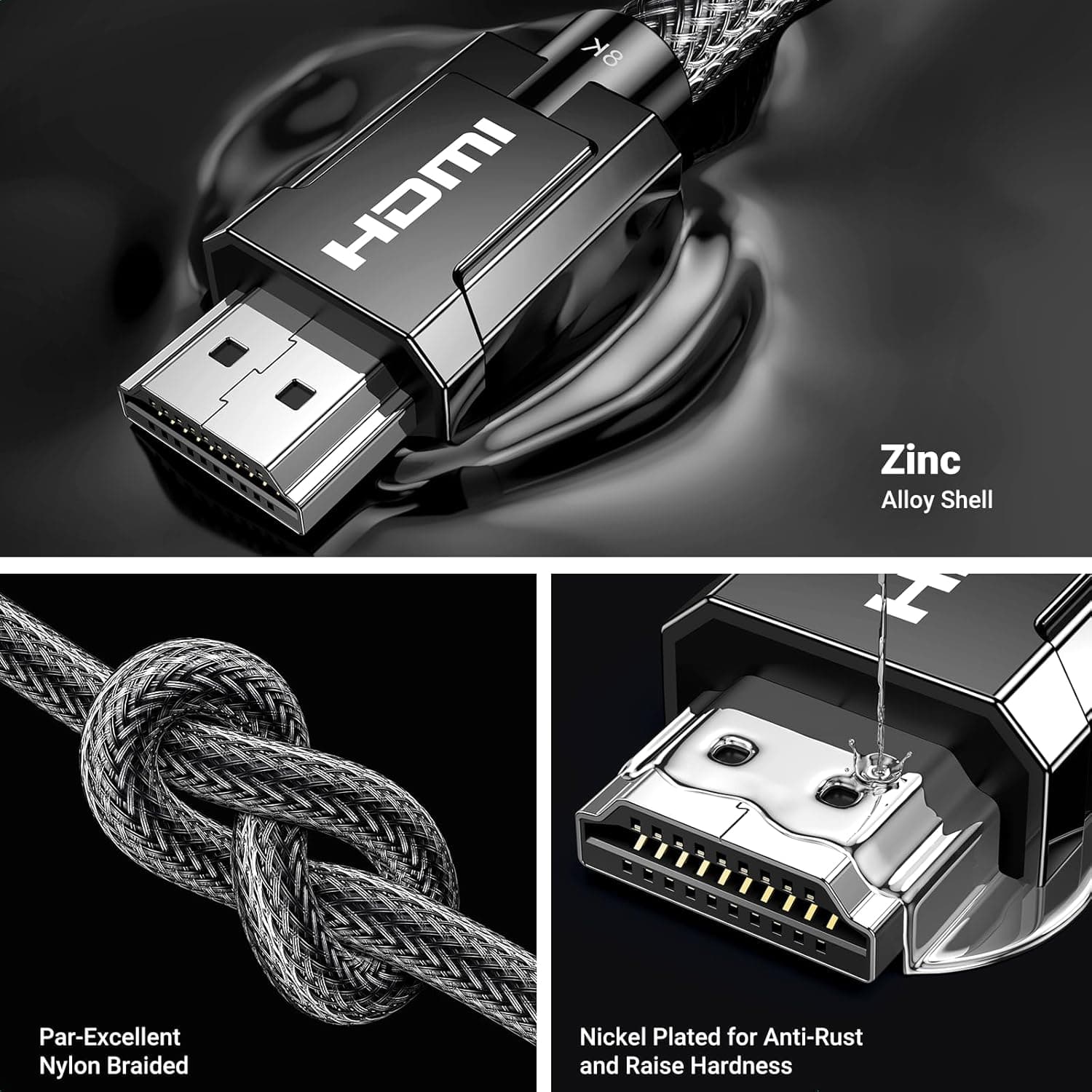 کابل HDMI V2.1 یوگرین مدل UGREEN HD135-70321 — تصویر ۳