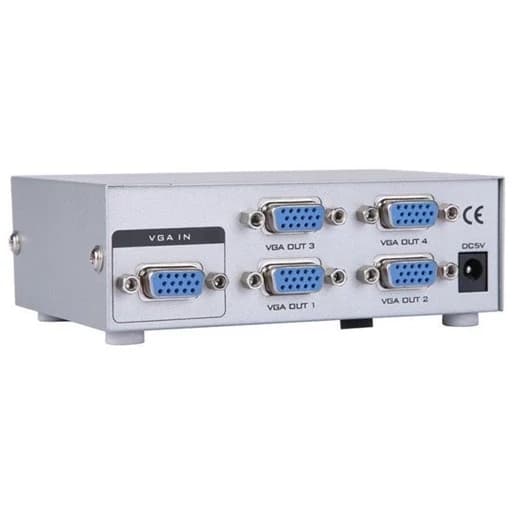 اسپلیتر 1 به 4 درگاه VGA برند دی نت 150MHz