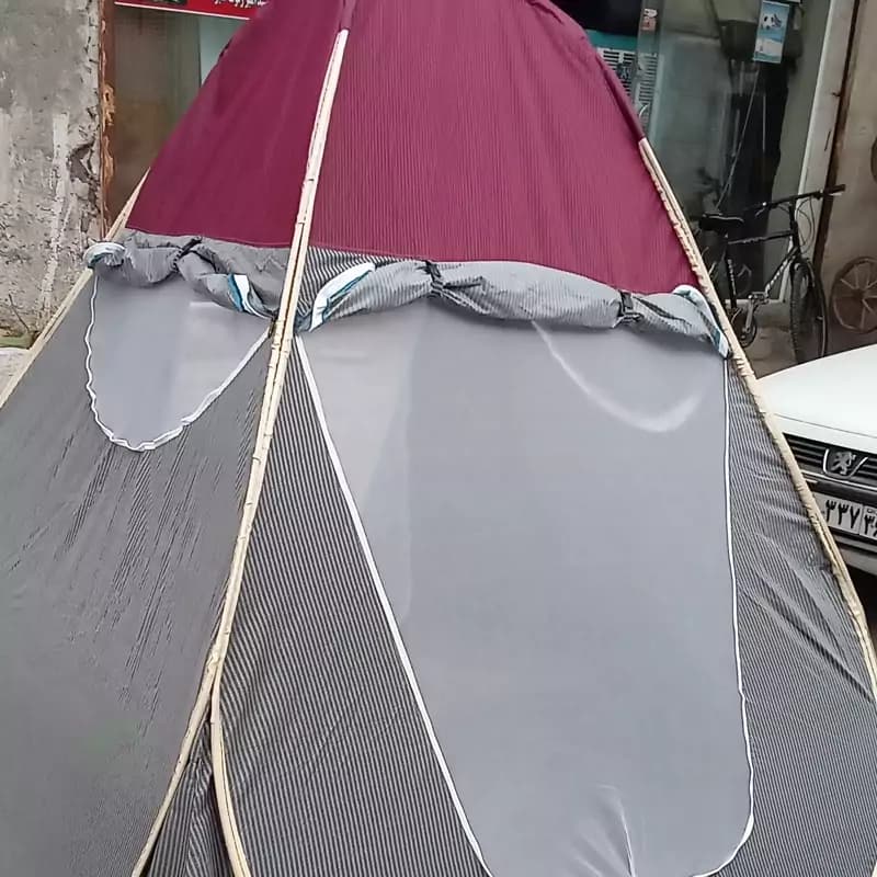 چادر مسافرتی چادرمسافرتی 8 نفره سفارشی بهترین جنس — تصویر ۶