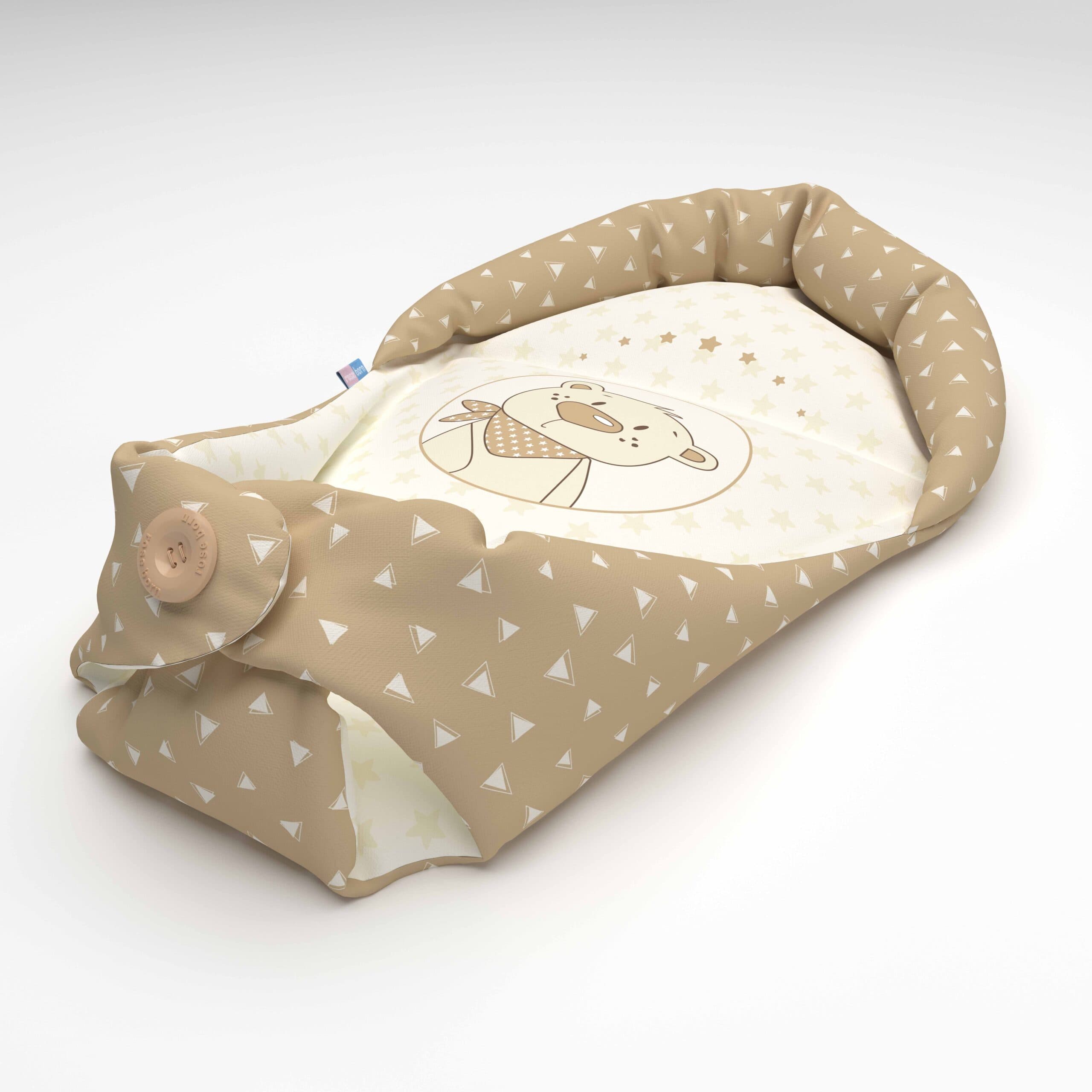 آغوشی سوئیسی نوزاد رزبرن طرحTeddy Bear