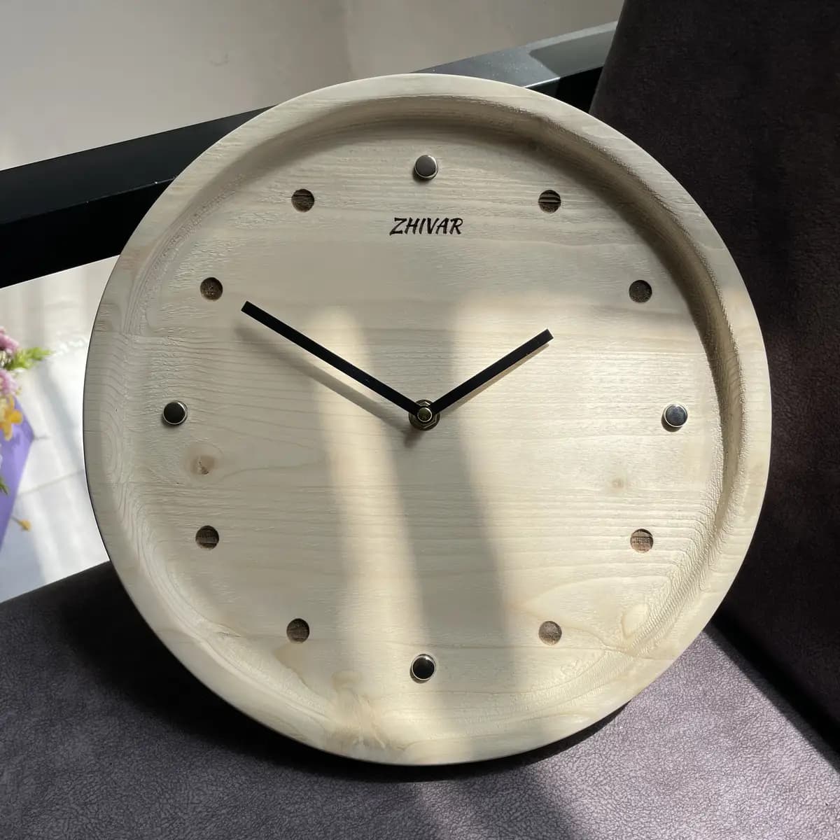 ساعت دیواری ژیوار کد ZH-406 قطر 30