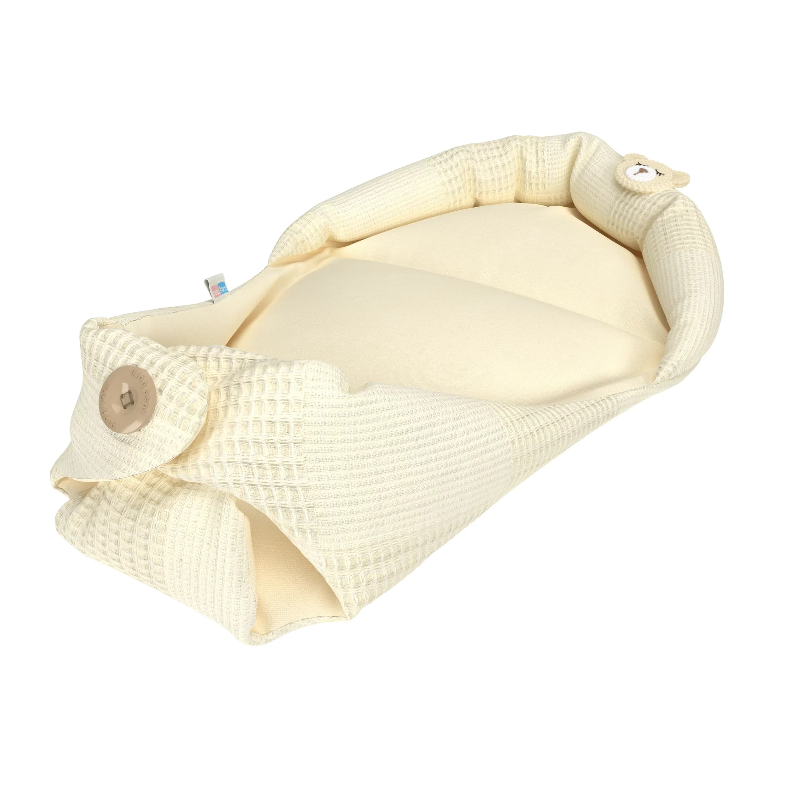 آغوشی سوئیسی نوزاد رزبرن طرح Cotton Bear