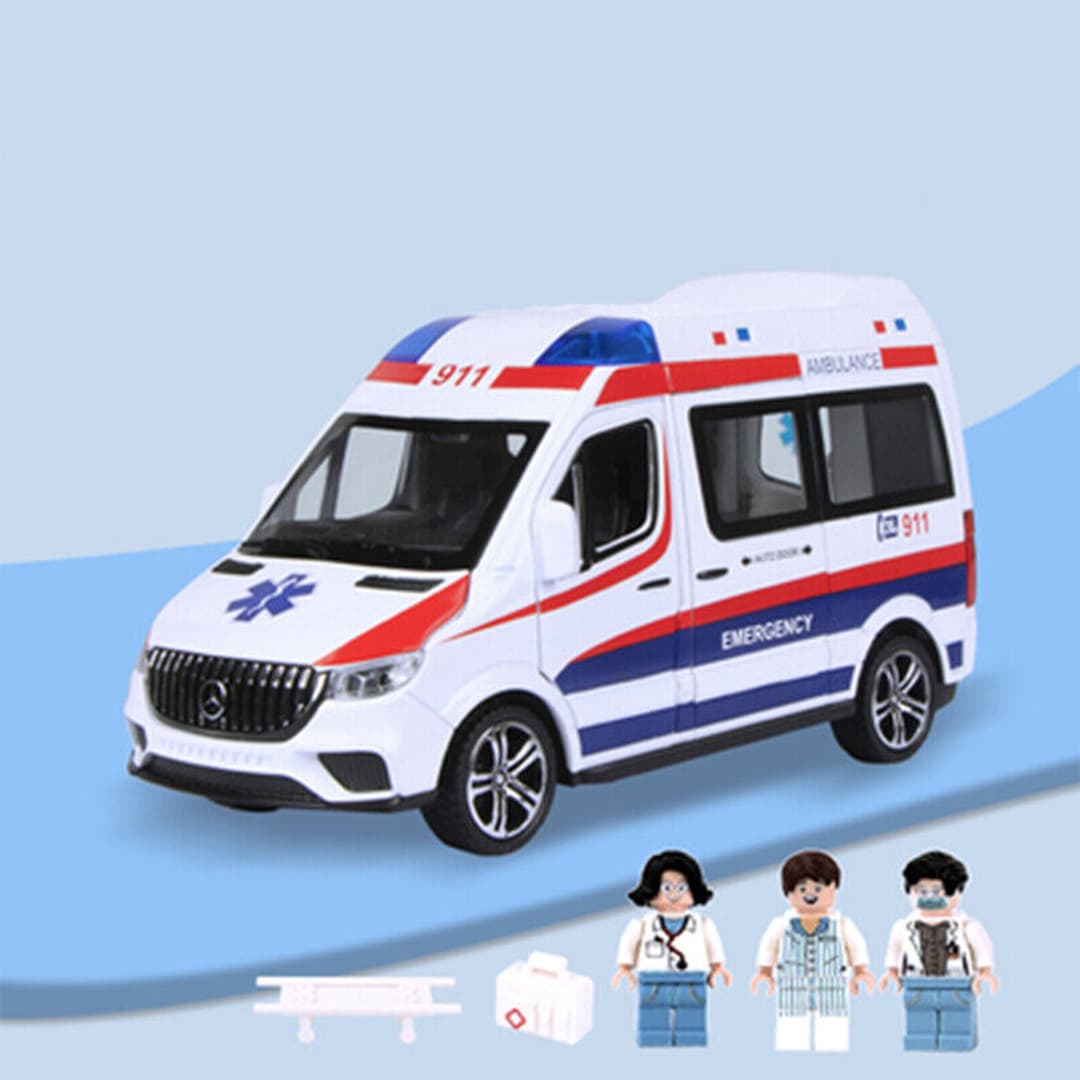 ماشین بازی مدل 911 Ambulance benz — تصویر ۸
