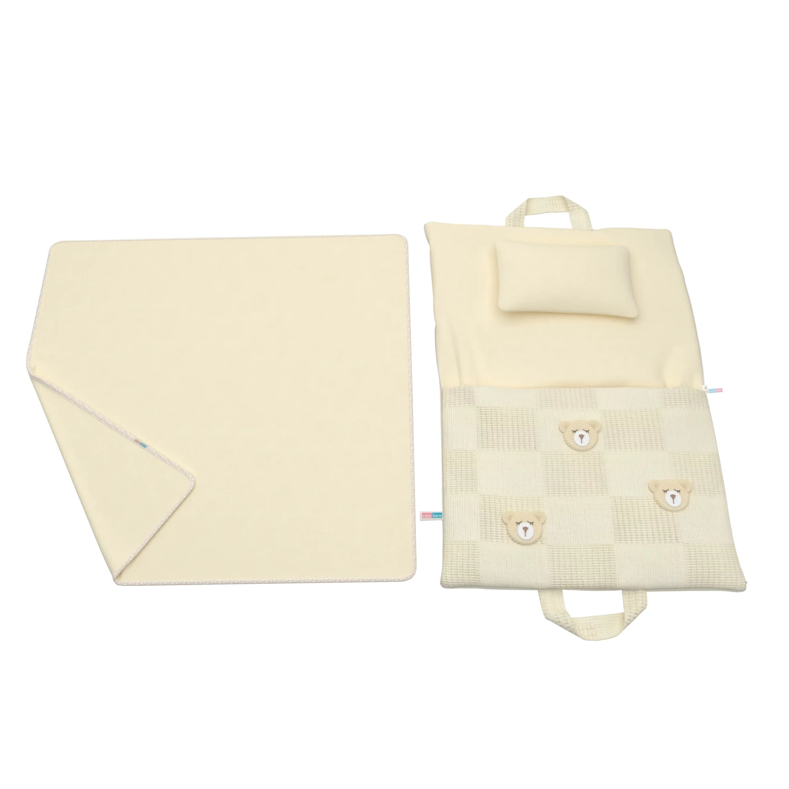 سرویس خواب مسافرتی 3تکه نوزاد رزبرن طرح Cotton Bear