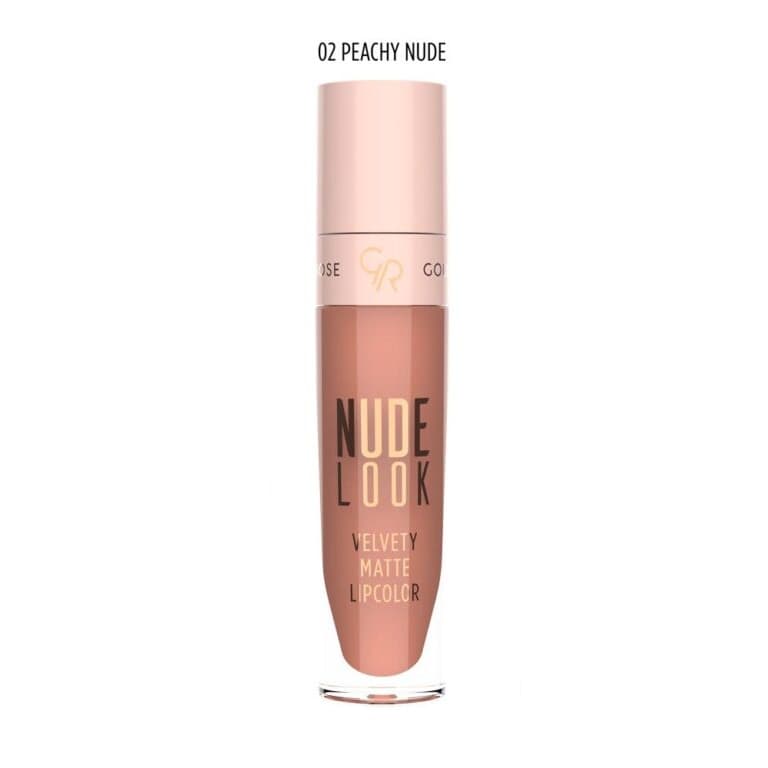رژ لب مایع و مات گلدن رز Golden Rose شماره 3 رنگ Rosy Nude — تصویر ۱۰