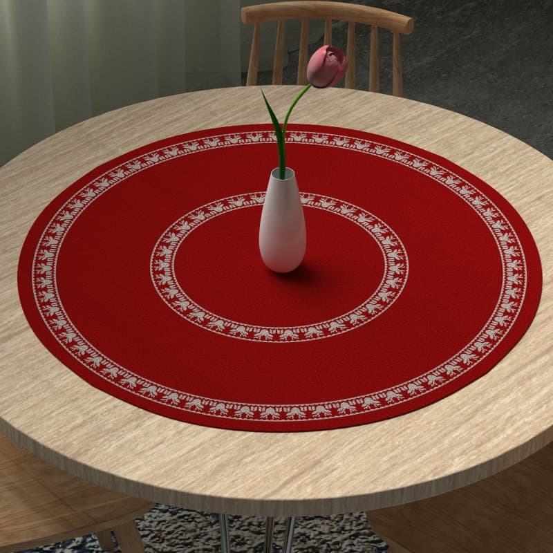 رومیزی گرد ویژه کریسمس C103