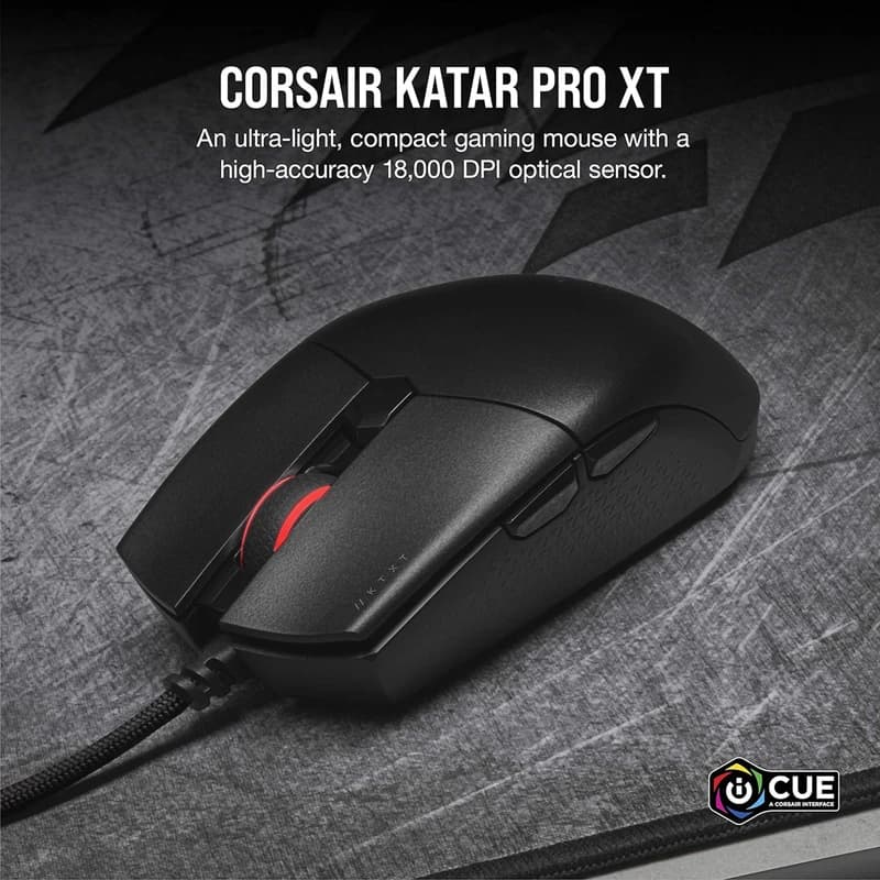 موس سيم دار گیمینگ کورسیر مدل CORSAIR KATAR PRO XT — تصویر ۸