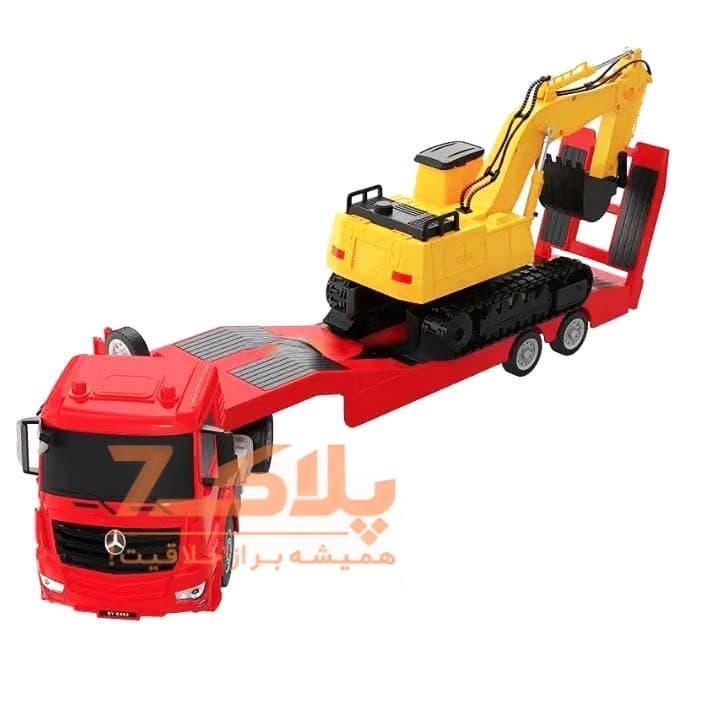 ماشین بازی کنترلی دبل ای مدل حمل جرثقیل کد E663-003 مجموعه 3 عددی