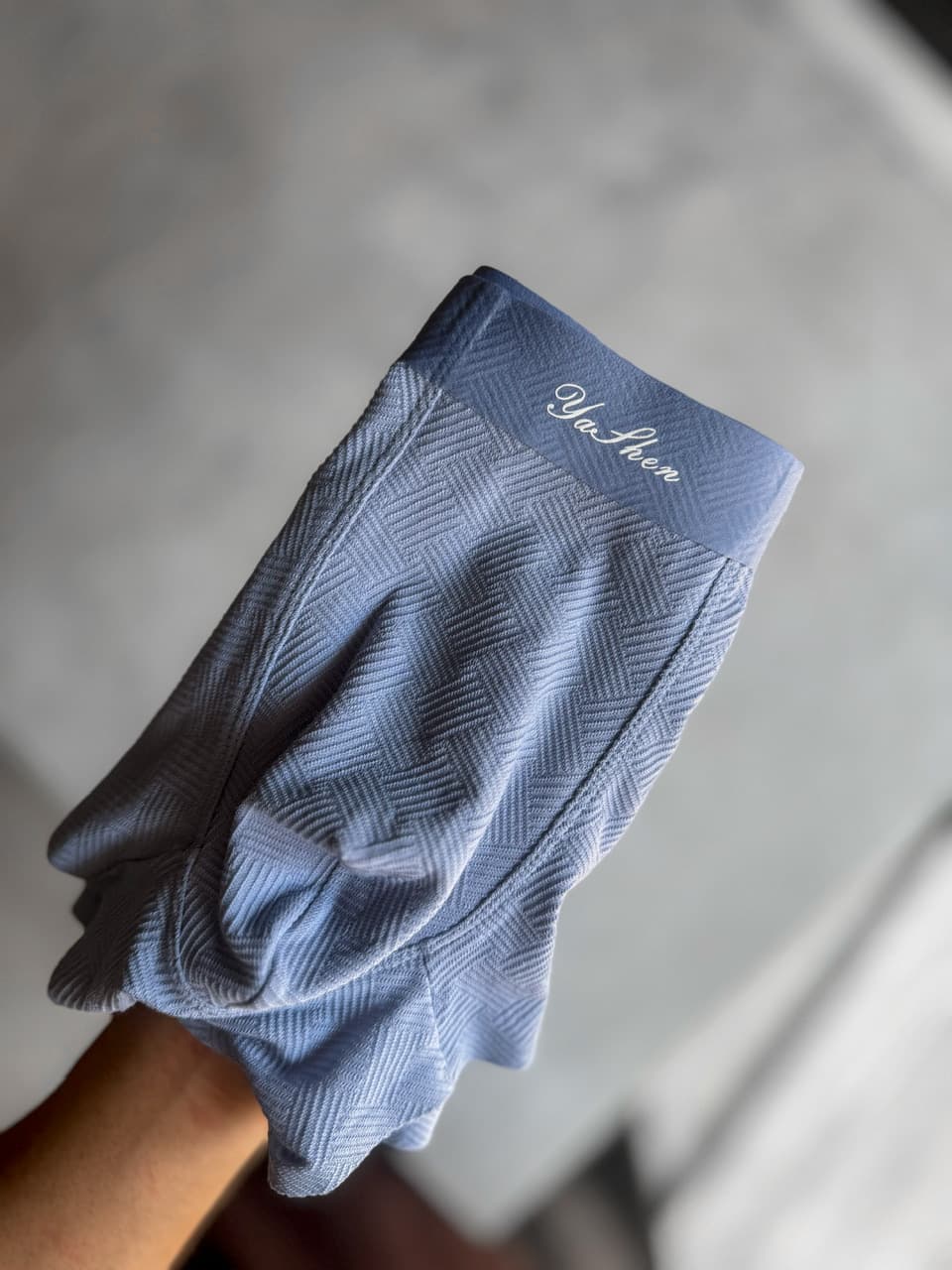 شورت مردانه پادار 3D Jacquard برند Yashen — تصویر ۳