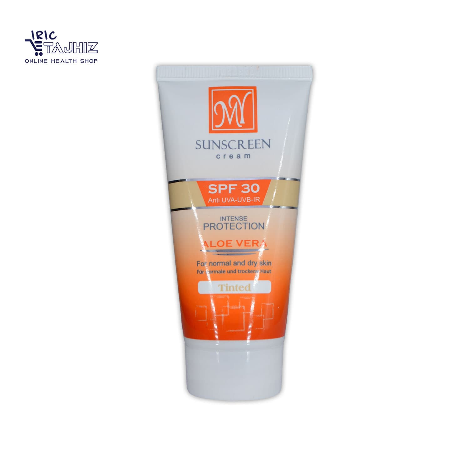 کرم ضد آفتاب کرم پودری پوست معمولی و خشک SPF30 مای 50 میلی