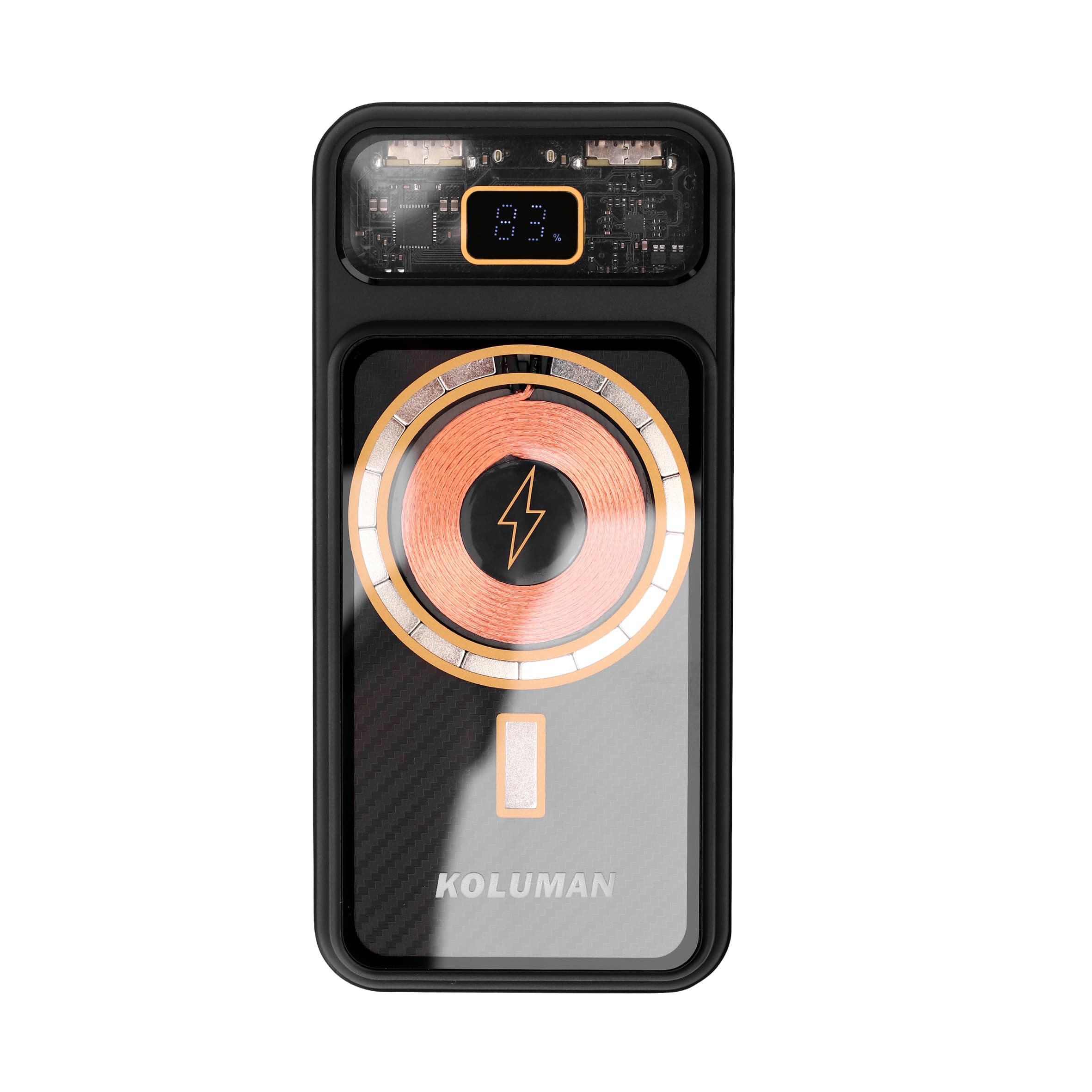 پاوربانک کلومن مدل KP-028 22.5W WIRELESS ظرفیت 20000 میلی آمپر ساعت — تصویر ۳