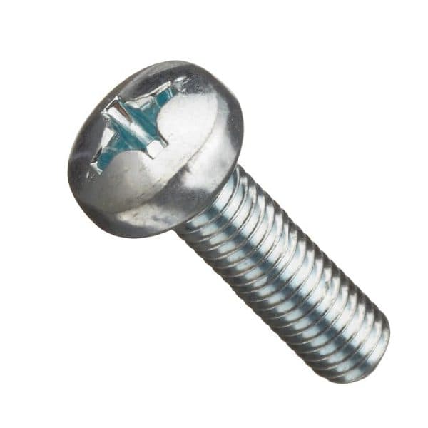 پیچ استوانه نمره 6 سایز 3 سانت بسته 55 عددی