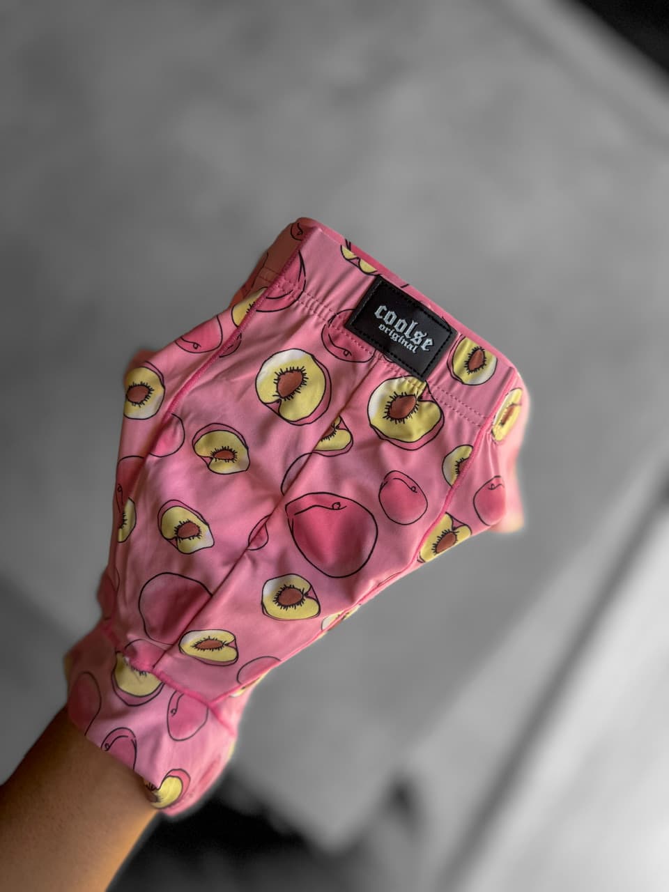 شورت مردانه کولسی پادار Pink Peach — تصویر ۲