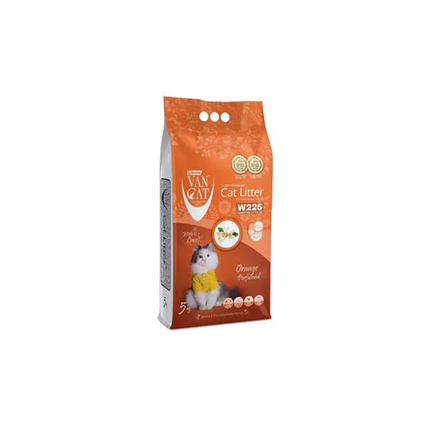 خاک گربه ون کت Van Cat با رایحه پرتقال 5 کیلوگرمی