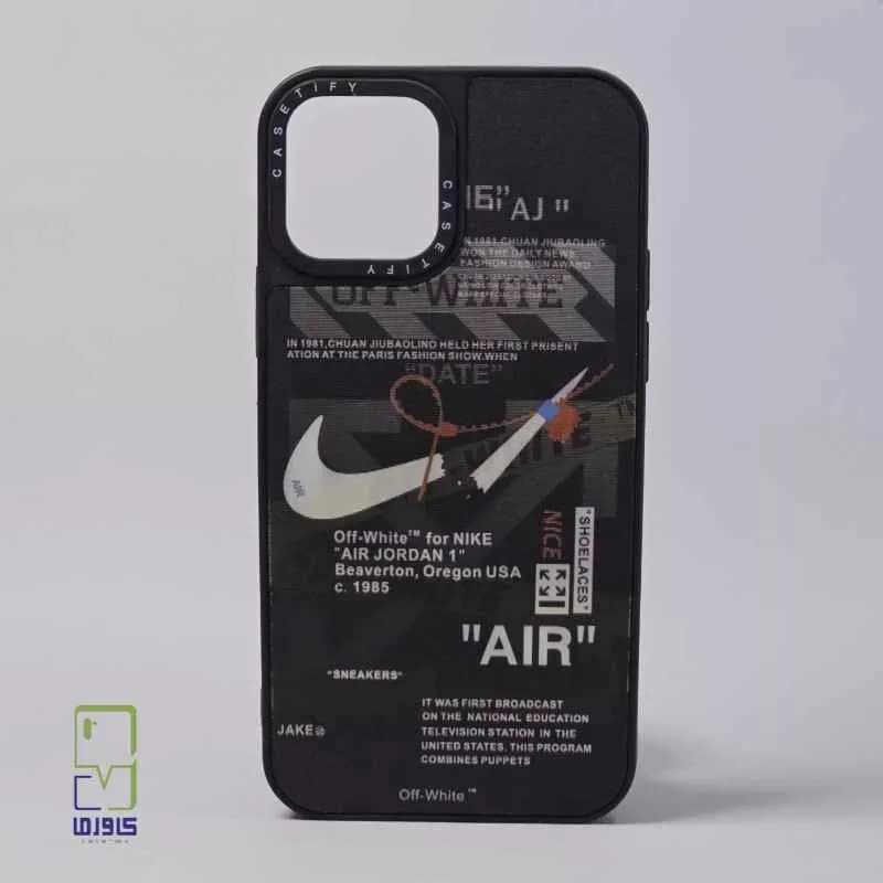 قاب آیفون 13 پرو مکس متغیر طرح نایکی / آفوایت – یه قاب، دوتا استایل — تصویر ۵