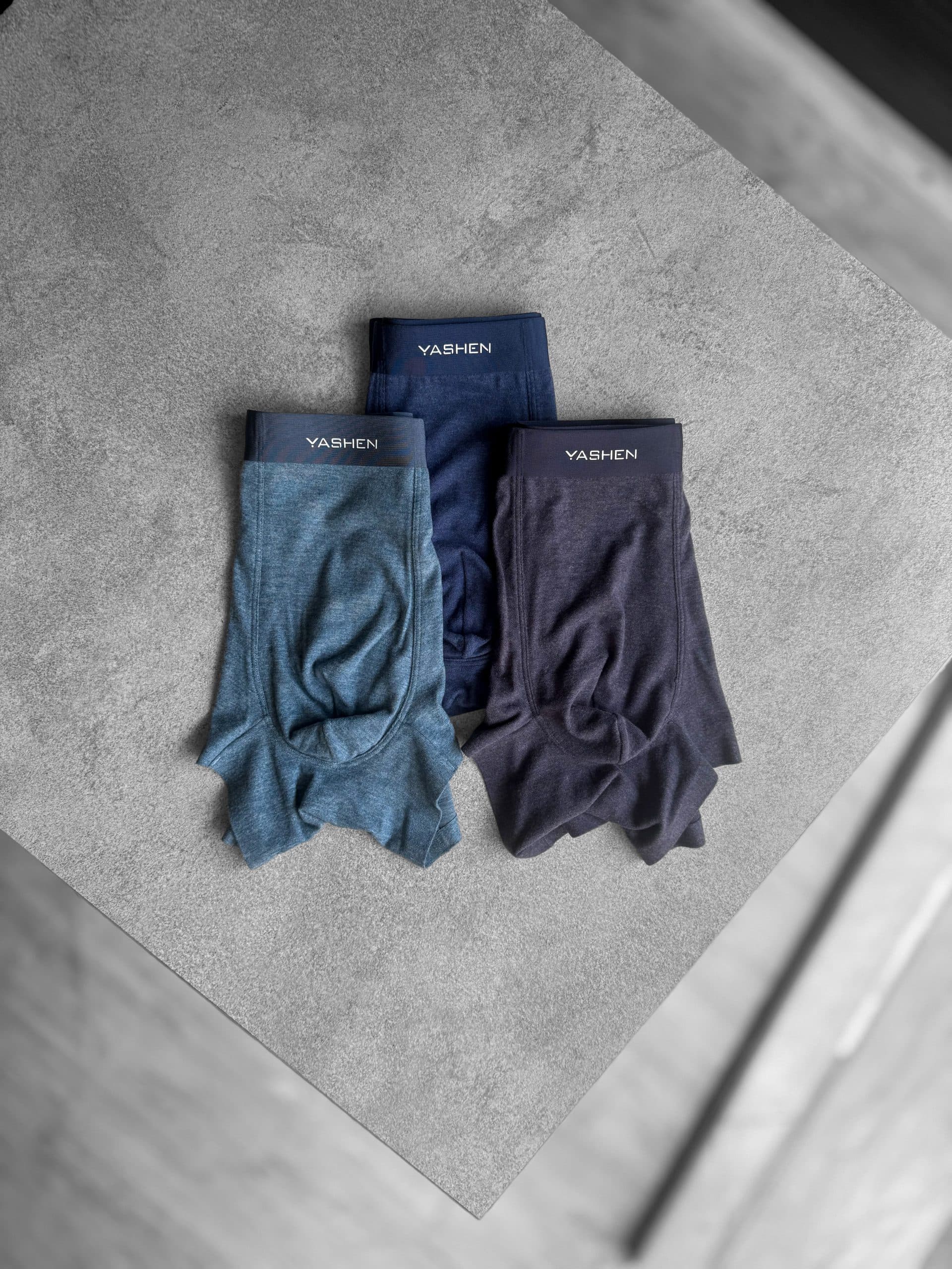 شورت مردانه پادار Soft Heather برند Yashen — تصویر ۴