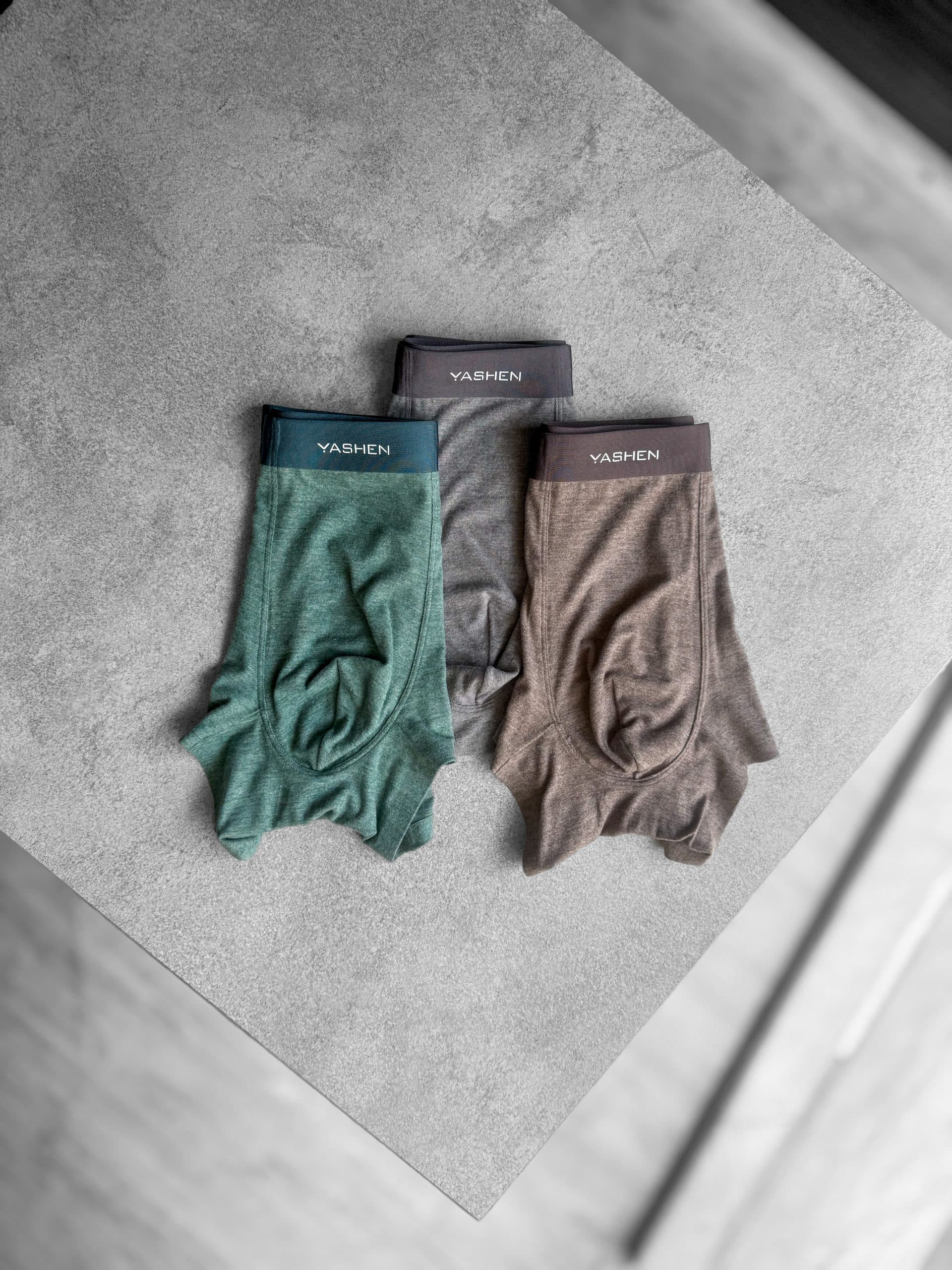 شورت مردانه پادار Soft Heather برند Yashen — تصویر ۳