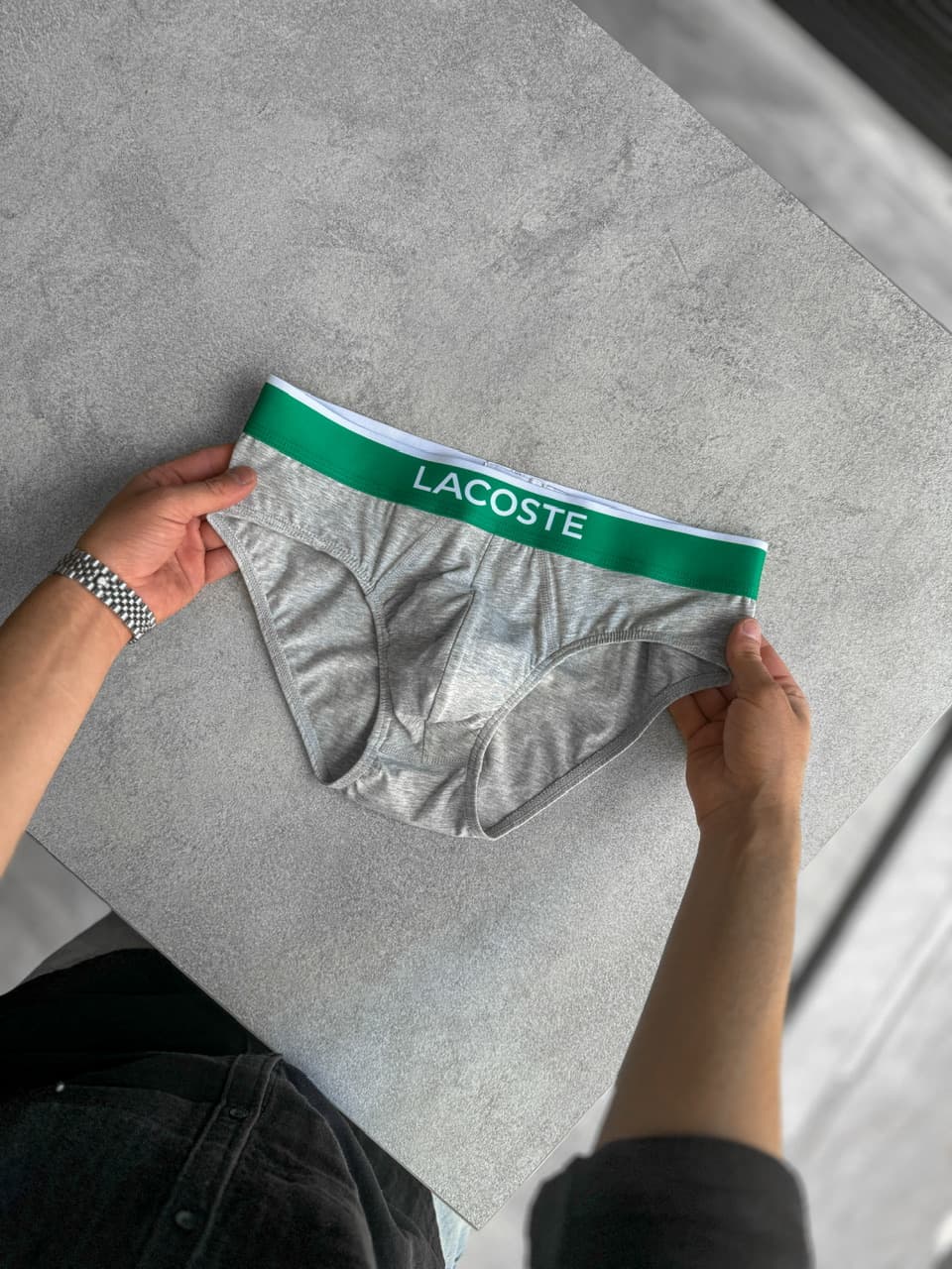 شورت مردانه اسلیپ لاگوست Lacoste کد 829 — تصویر ۵