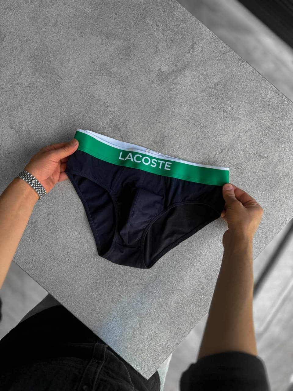 شورت مردانه اسلیپ لاگوست Lacoste کد 829 — تصویر ۸