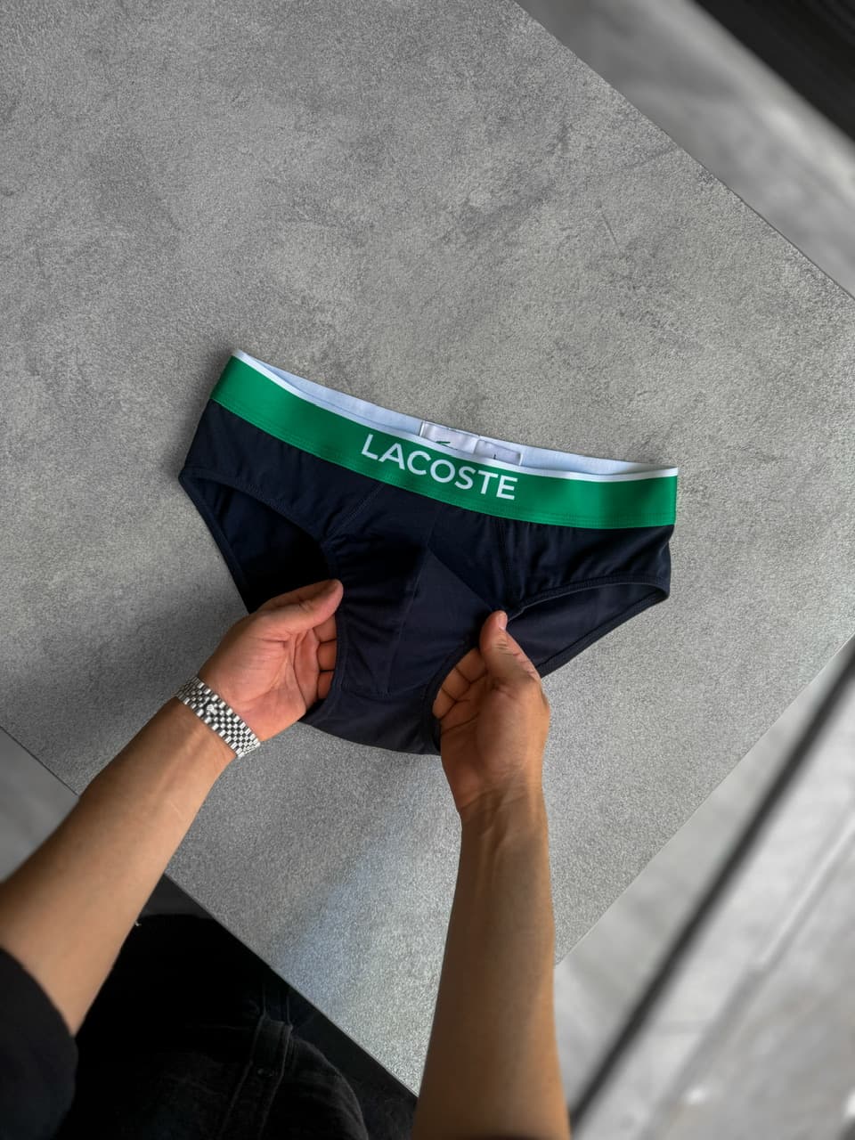 شورت مردانه اسلیپ لاگوست Lacoste کد 829 — تصویر ۷