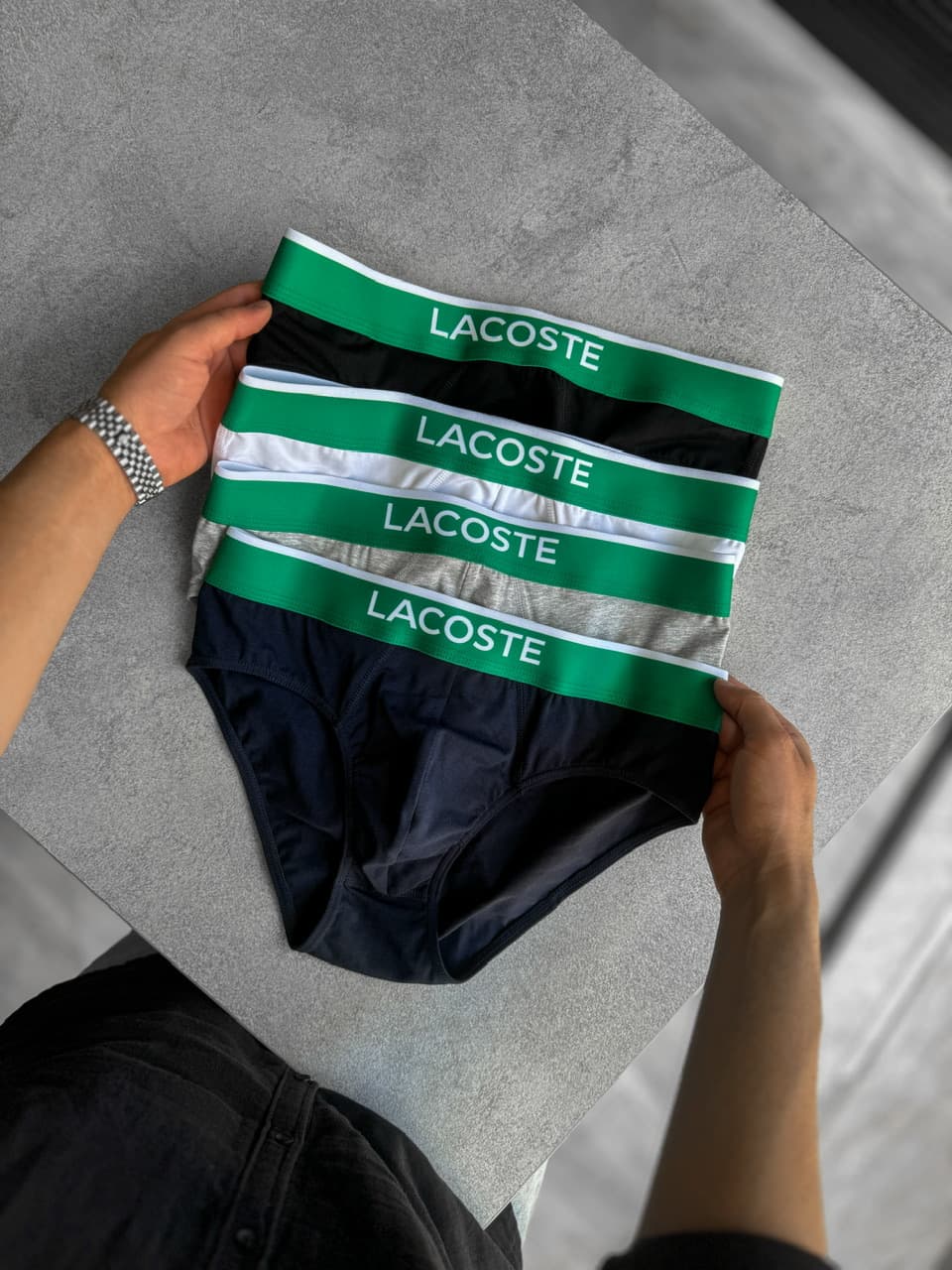 شورت مردانه اسلیپ لاگوست Lacoste کد 829 — تصویر ۲