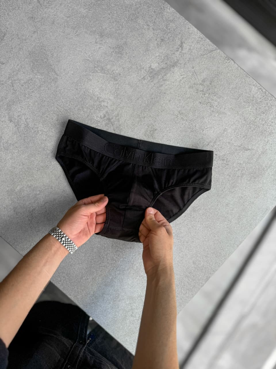 شورت مردانه اسلیپ Calvin Klein 3D کد 825 — تصویر ۲