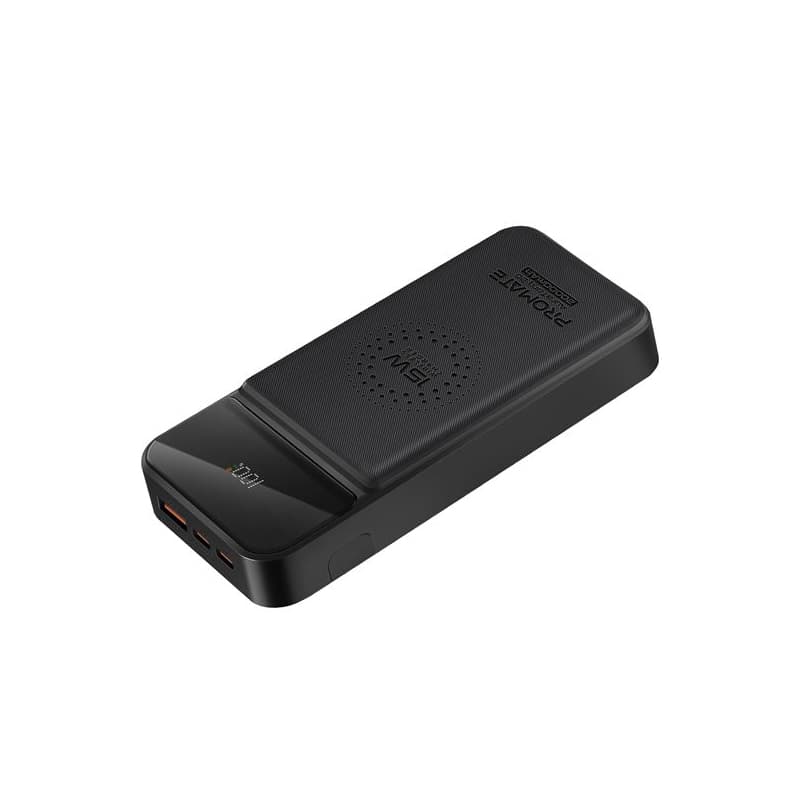 پاوربانک بی سیم پرومیت مدل PROMATE AURATORQ-20 به ظرفیت 20000 میلی آمپر ساعت — تصویر ۲