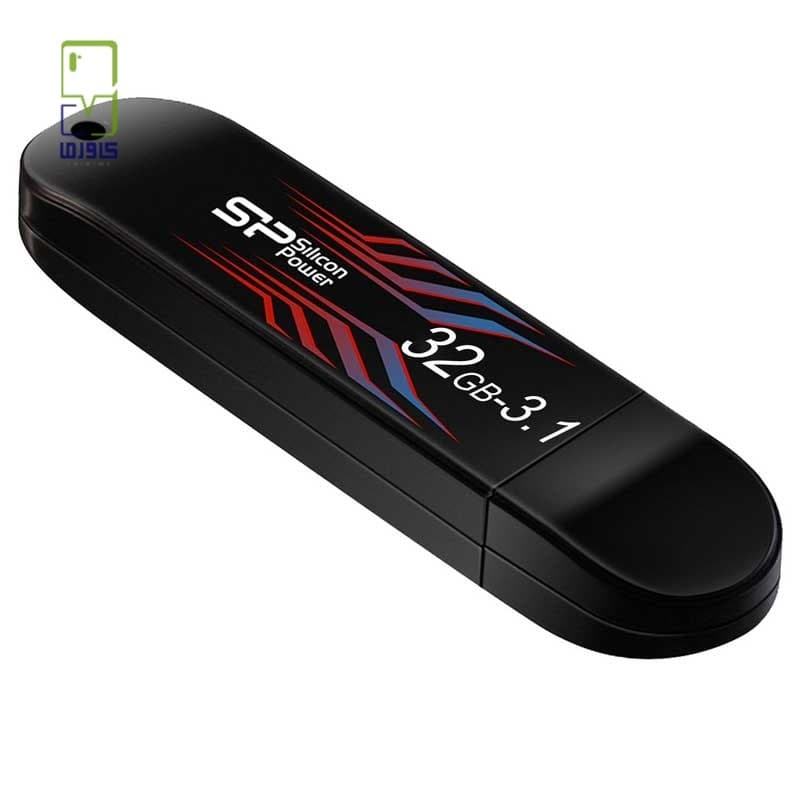 فلش 32 گیگ سیلیکون پاور Blaze B10 | USB 3.1 با تغییر رنگ — تصویر ۲