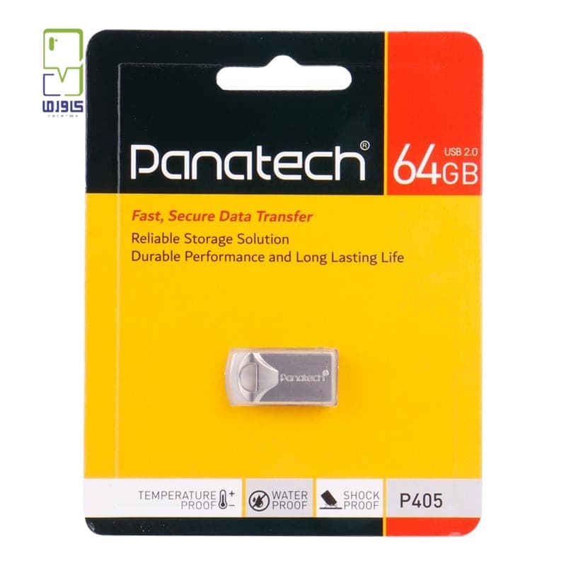 فلش مموری 64 گیگ پاناتک Panatech P409 | فلش USB 2.0 فلزی بندانگشتی