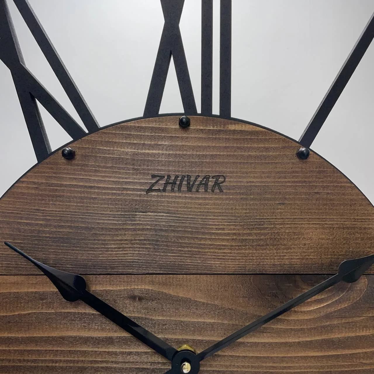 ساعت دیواری وسترن ژیوار کد ZH-705 قطر 60 — تصویر ۳