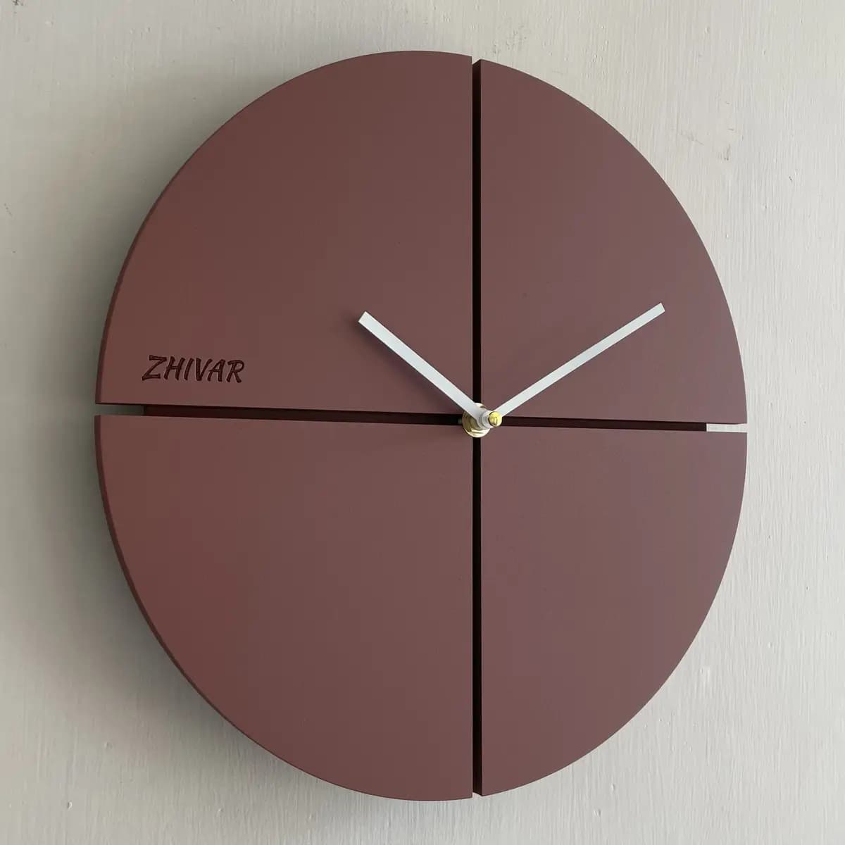 ساعت دیواری مدرن ژیوار کد ZH-302 قطر 60 — تصویر ۳