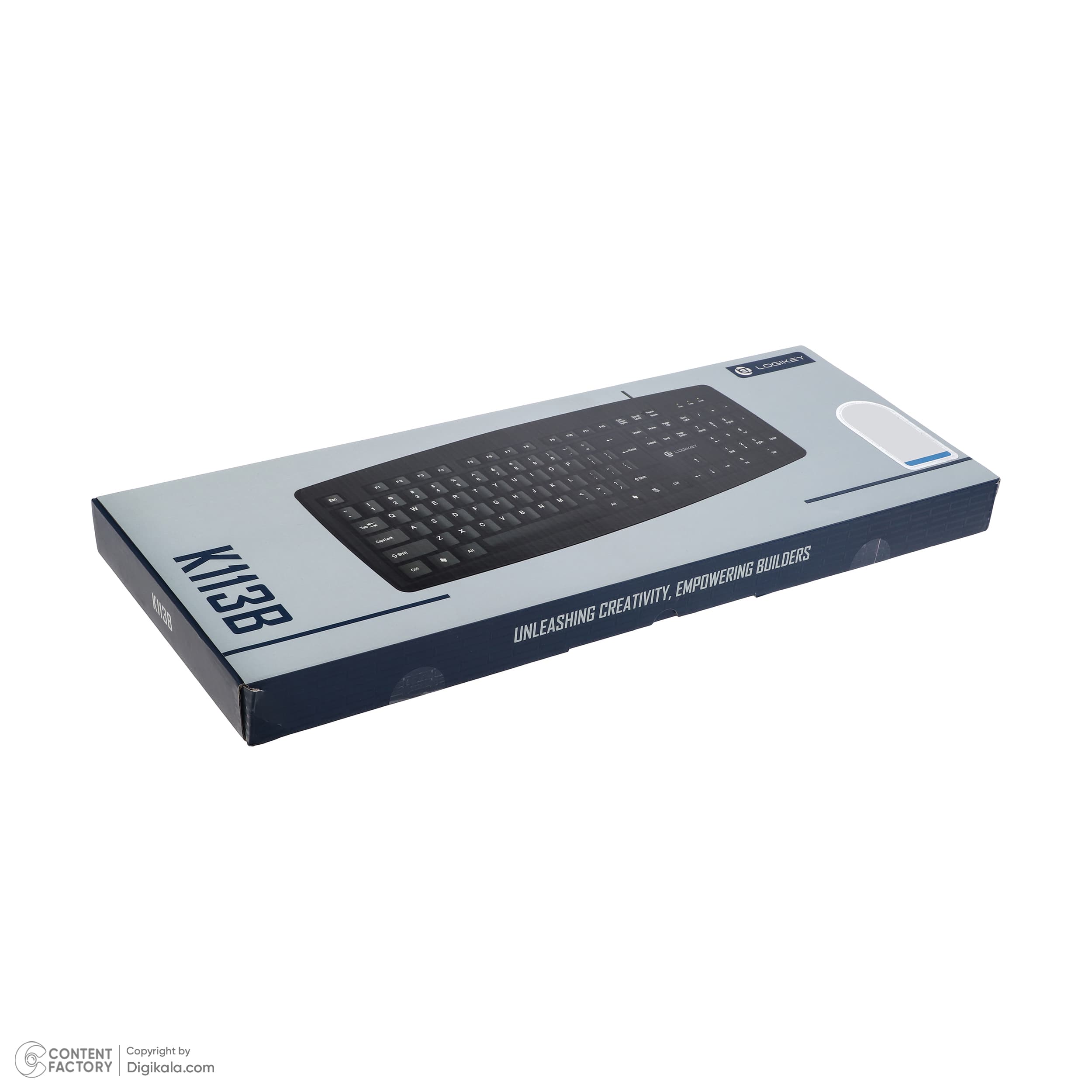 کیبورد با سیم لاجی کی مدل Logikey K113B — تصویر ۸