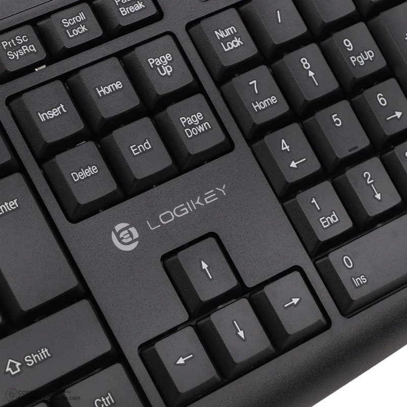 کیبورد با سیم لاجی کی مدل Logikey K113B — تصویر ۱۲