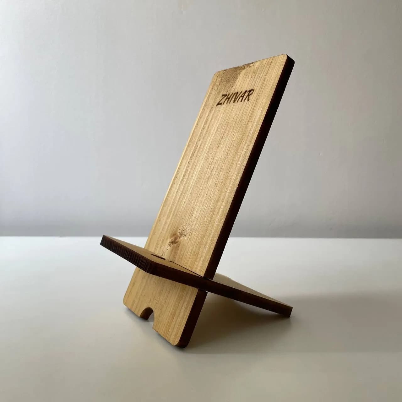 هولدر موبایل چوبی ژیوار کد ZH-1011 — تصویر ۳