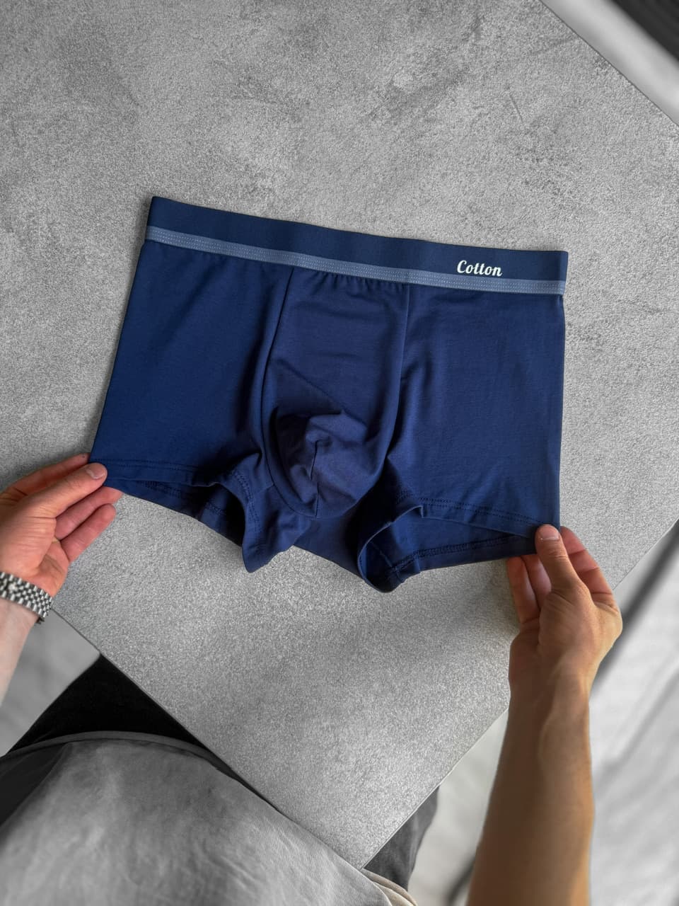 شورت مردانه پادار Dual Tone Cotton برند Yashen — تصویر ۷