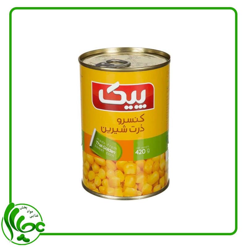 کنسرو ذرت شیرین پیک 420 گرمی