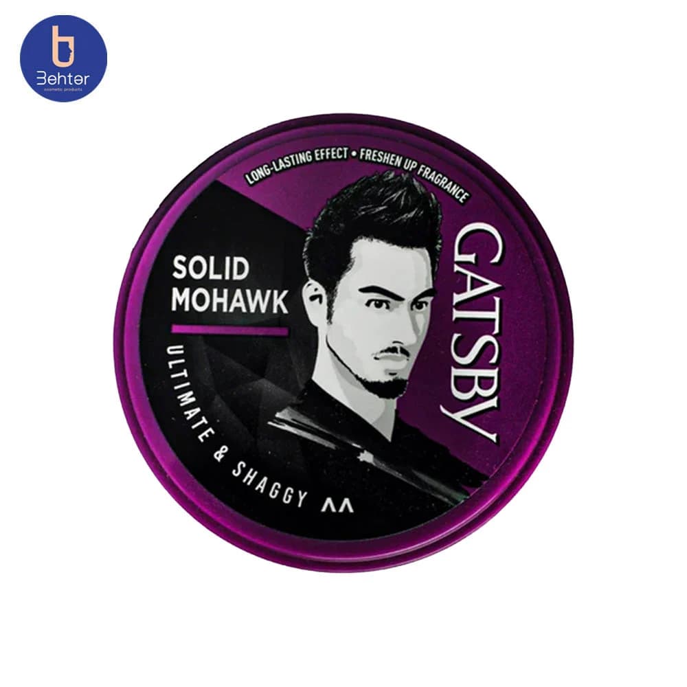 واکس مو گتسبی Gatsby مدل Mohawk حجم 75 گرم — تصویر ۷