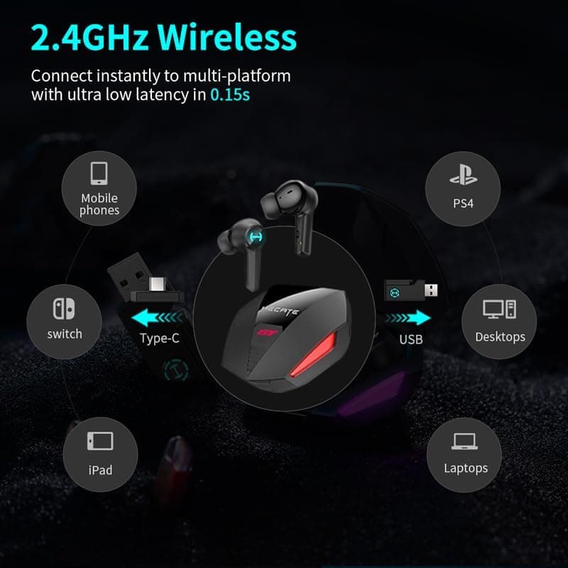 هدفون بلوتوثی ادیفایر مدل EDIFIER GT4S — تصویر ۶